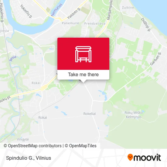 Карта Spindulio G.