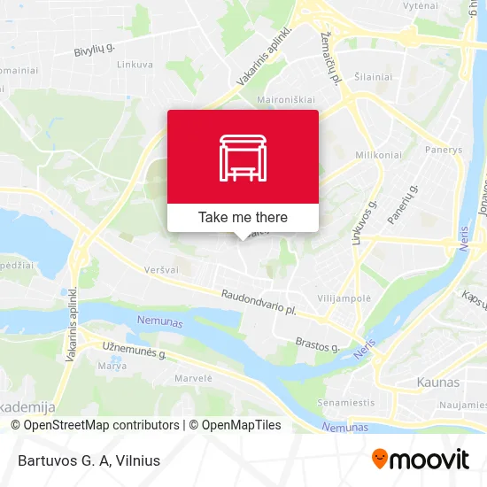 Bartuvos G. A map