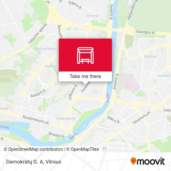 Карта Demokratų G. A
