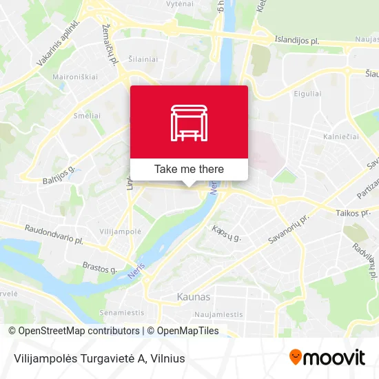 Vilijampolės Turgavietė A map