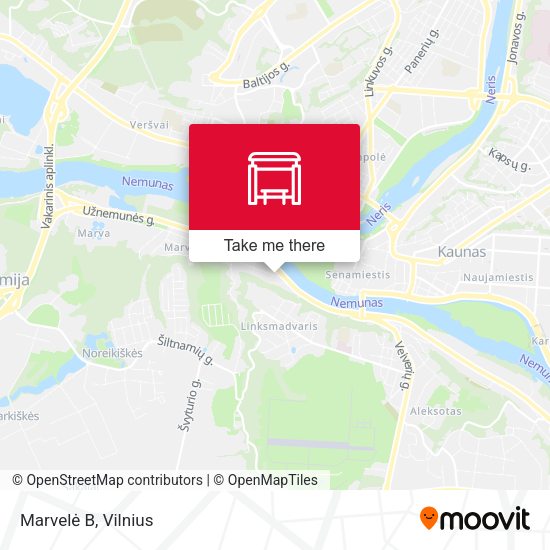 Карта Marvelė B