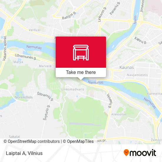 Карта Laiptai A