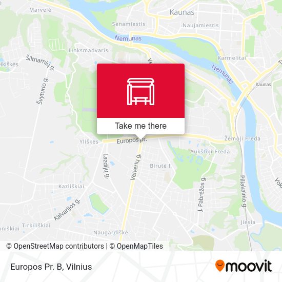 Карта Europos Pr. B