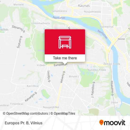 Карта Europos Pr. B