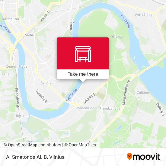 A. Smetonos Al. B map