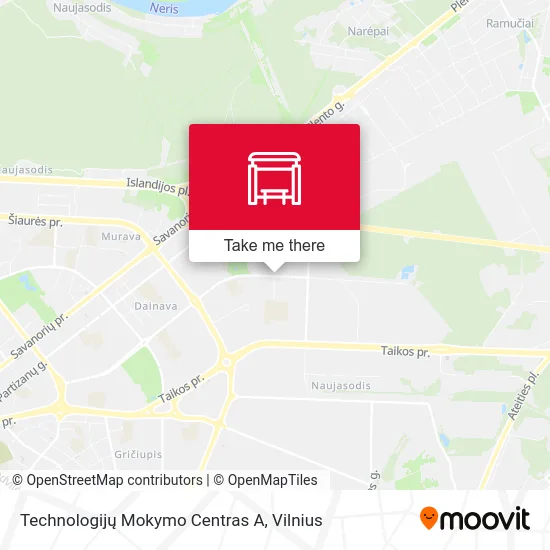 Technologijų Mokymo Centras A map