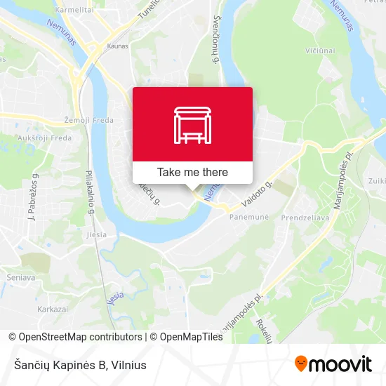 Šančių Kapinės B map