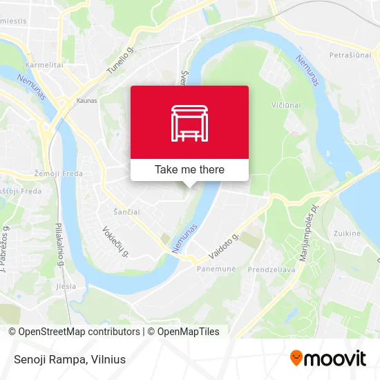 Карта Senoji Rampa