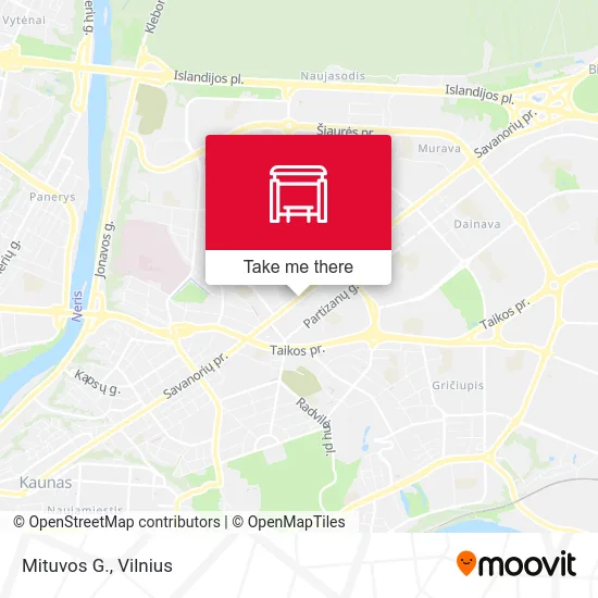 Карта Mituvos G.