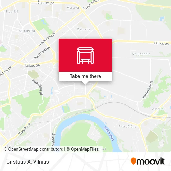 Карта Girstutis A