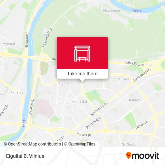 Eiguliai B map