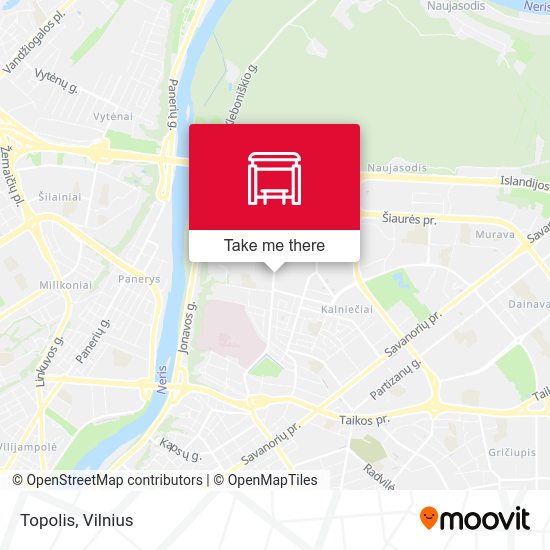 Карта Topolis