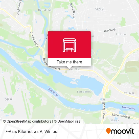 7-Asis Kilometras A map