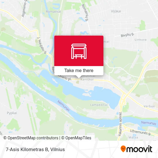 7-Asis Kilometras B map