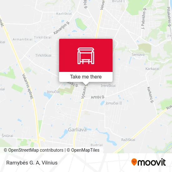 Карта Ramybės G. A