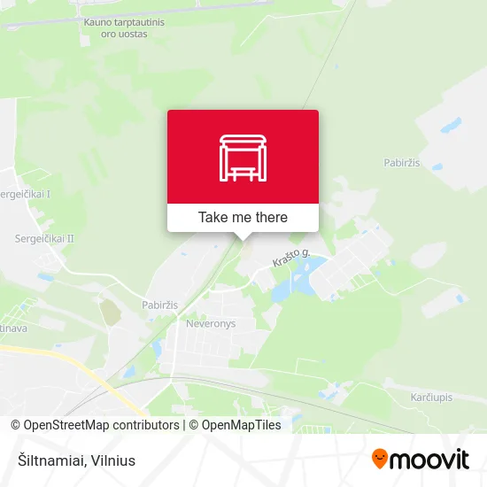 Карта Šiltnamiai