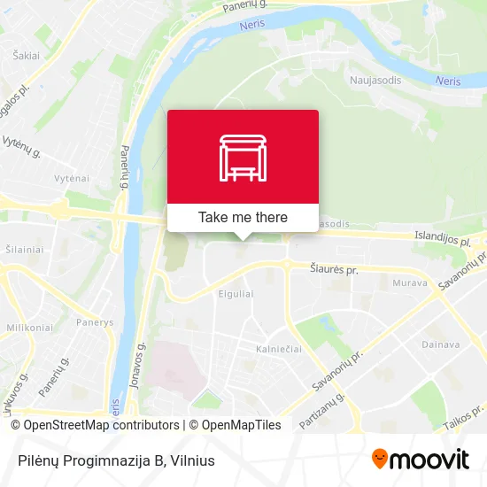Карта Pilėnų Progimnazija B