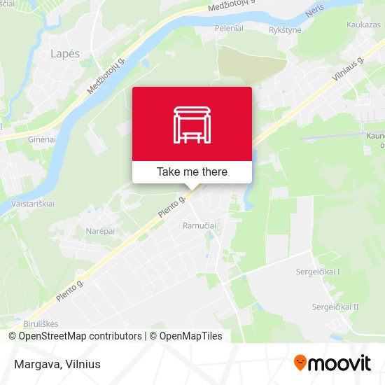 Карта Margava