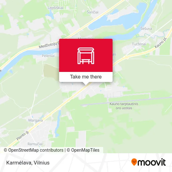 Карта Karmėlava