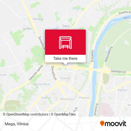 Карта Mega