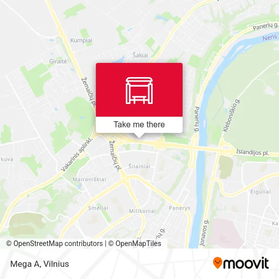 Карта Mega A