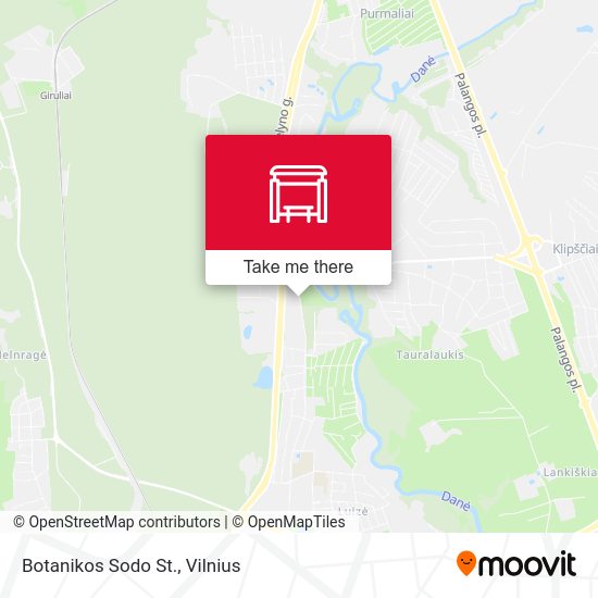 Карта Botanikos Sodo St.