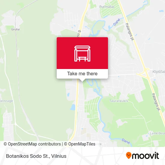 Карта Botanikos Sodo St.
