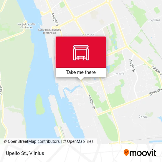 Карта Upelio St.