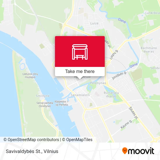 Карта Savivaldybės St.