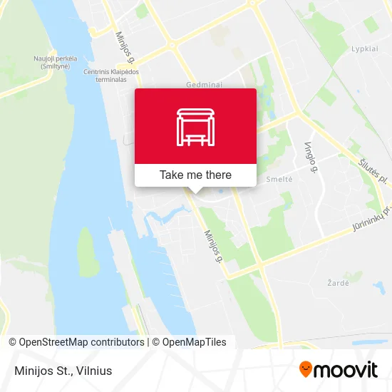Карта Minijos St.