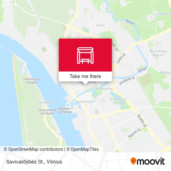 Карта Savivaldybės St.