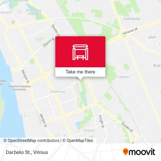 Карта Darželio St.