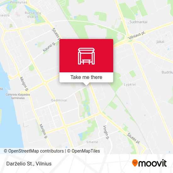 Карта Darželio St.