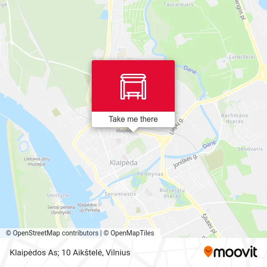 Карта Klaipėdos As; 10 Aikštelė