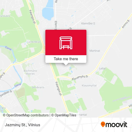 Jazminų St. map