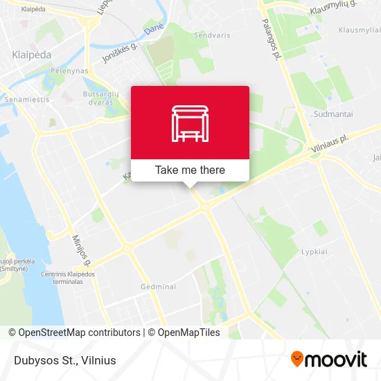 Карта Dubysos St.