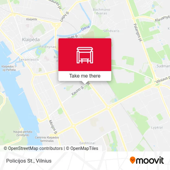 Карта Policijos St.