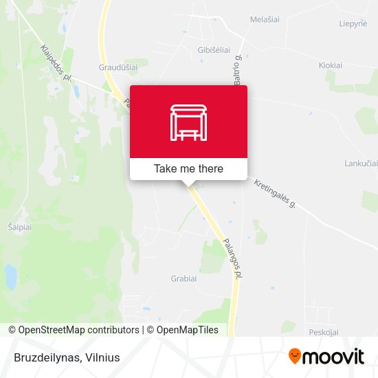 Карта Bruzdeilynas