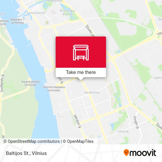 Карта Baltijos St.