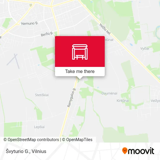 Карта Švyturio G.