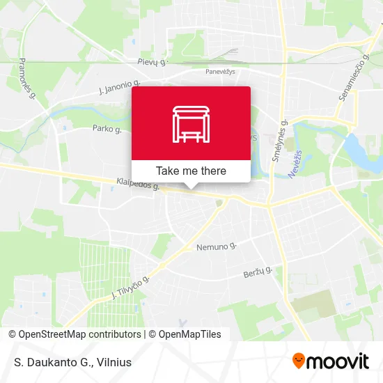 S. Daukanto G. map