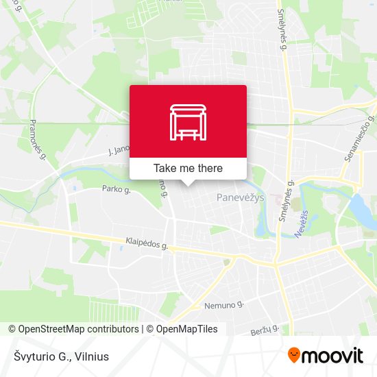 Карта Švyturio G.