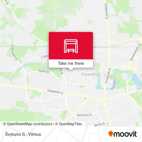 Карта Švyturio G.