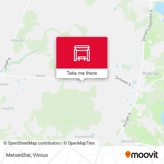 Карта Metsėdžiai