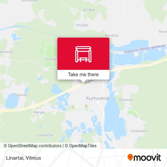 Карта Linartai