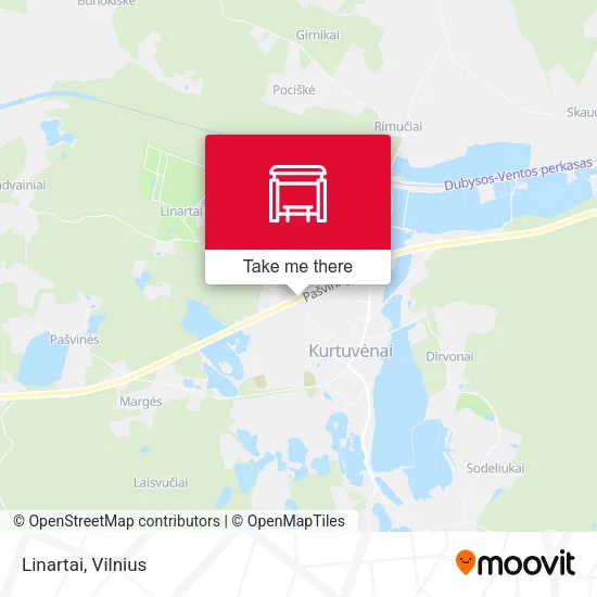 Карта Linartai