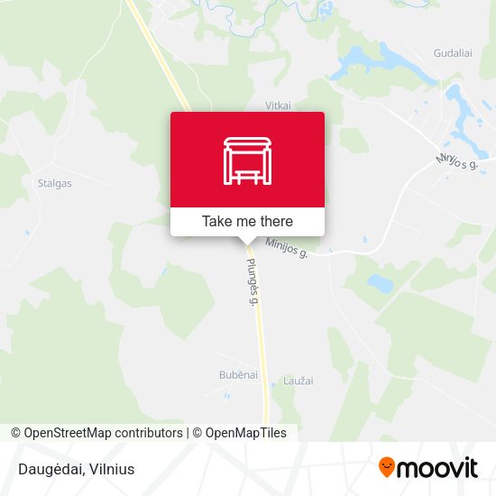 Карта Daugėdai
