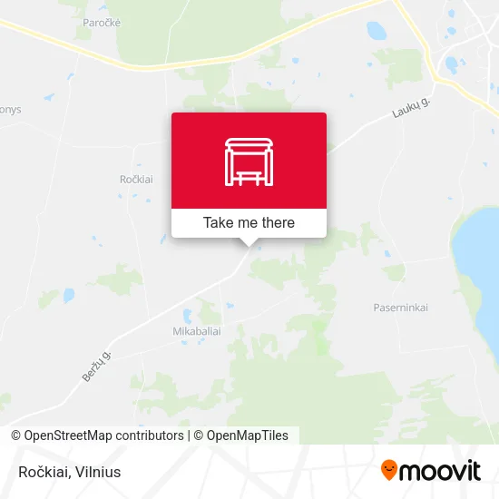 Карта Ročkiai