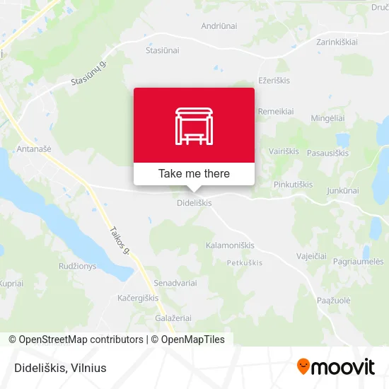 Карта Dideliškis