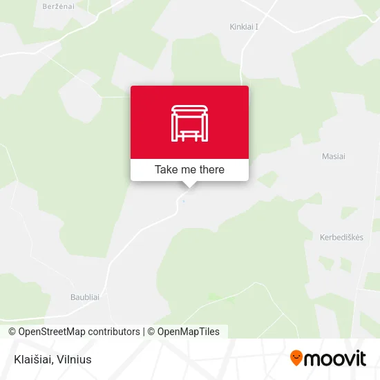 Карта Klaišiai